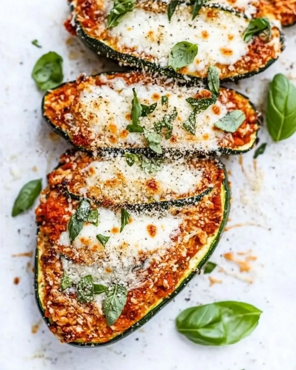 Giant Zucchini Parmesan