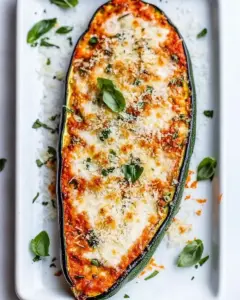 Giant Zucchini Parmesan