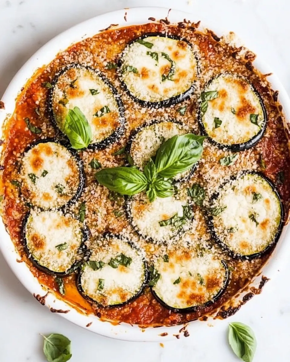 Giant Zucchini Parmesan