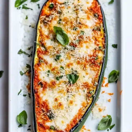 Giant Zucchini Parmesan