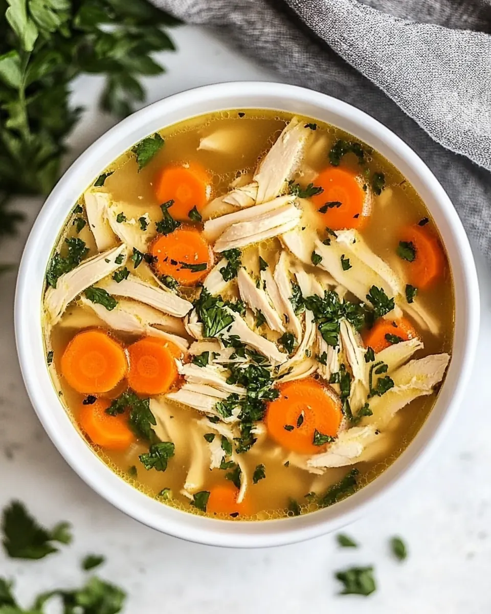 Ginger Chicken Soup