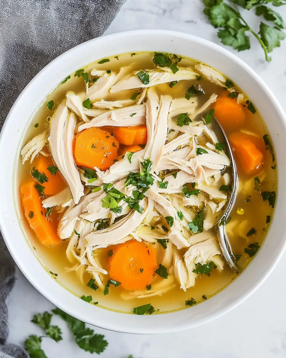 Ginger Chicken Soup