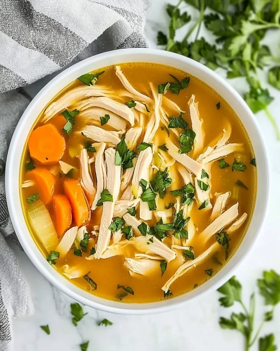 Ginger Chicken Soup