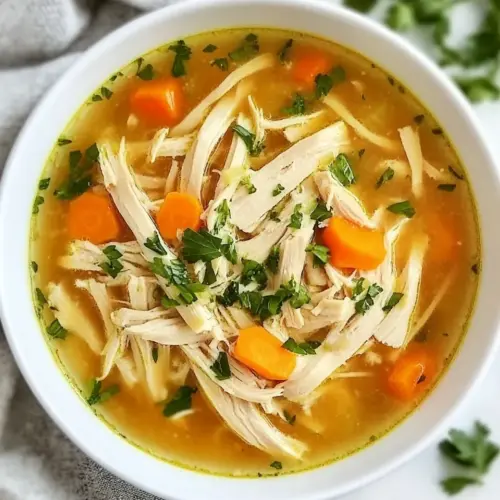 Ginger Chicken Soup