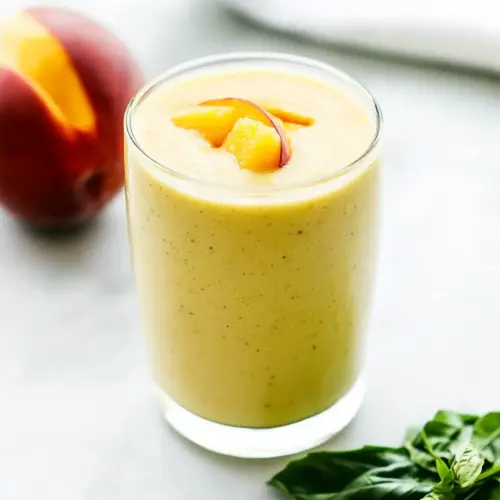 Ginger Peach Detox Smoothie