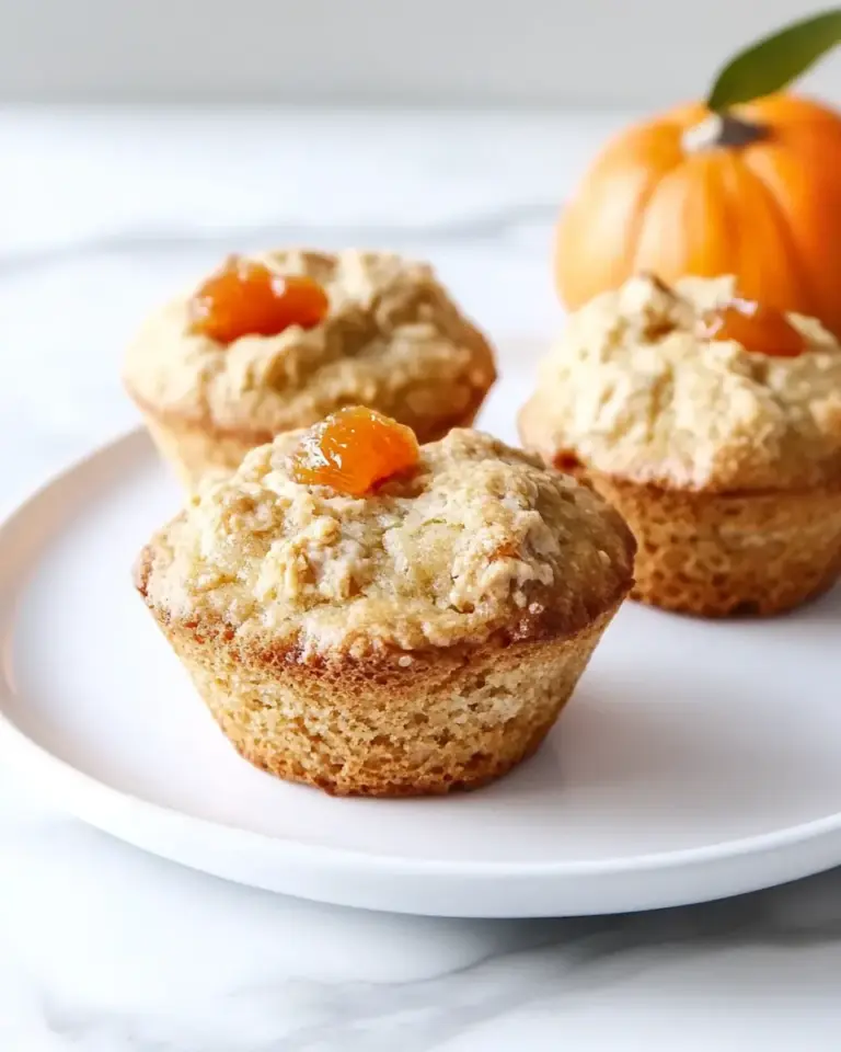 Ginger Persimmon Scone Muffins