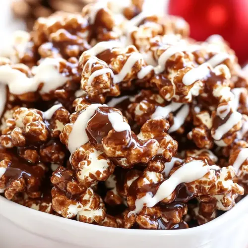 Gingerbread Caramel Popcorn