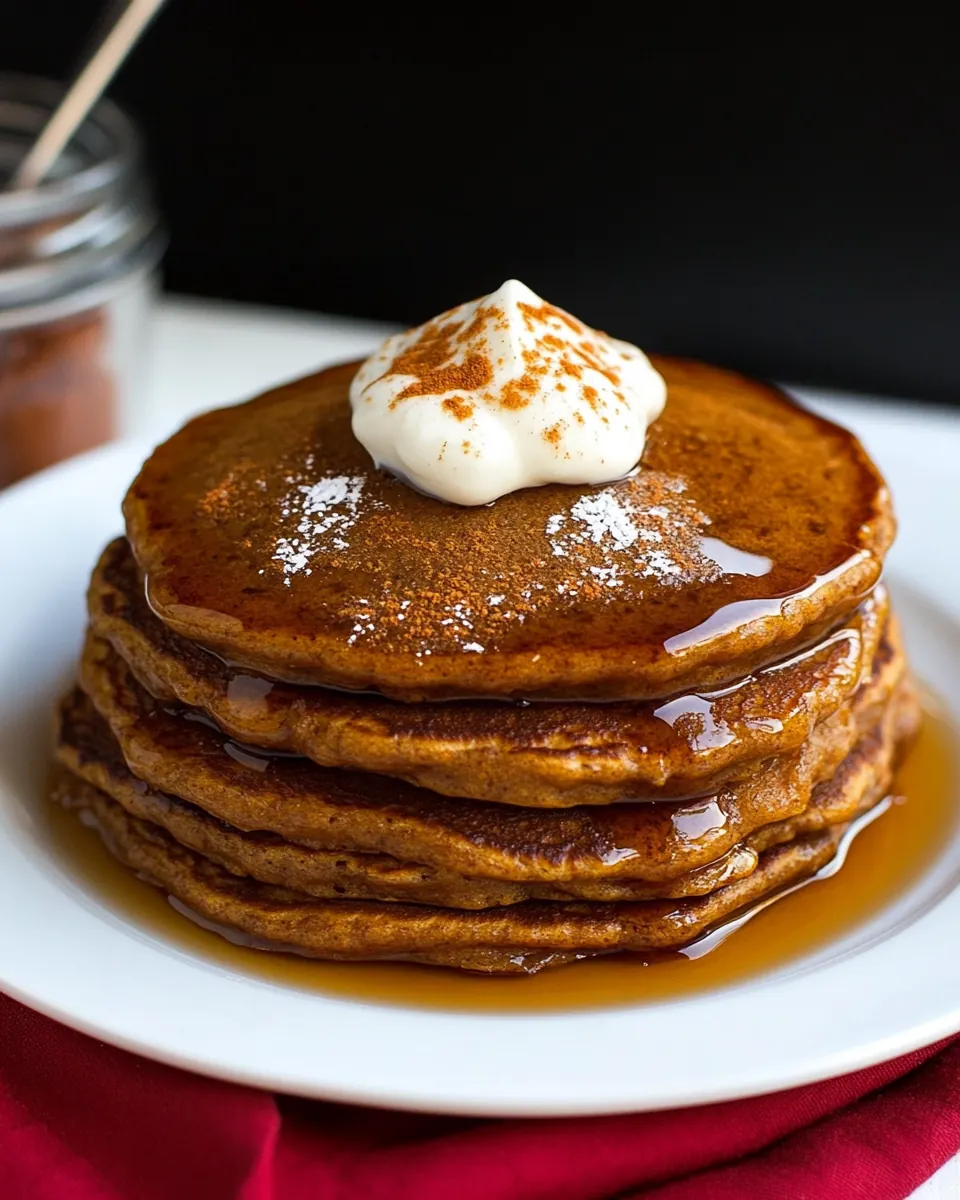 Gingerbread Pancakes