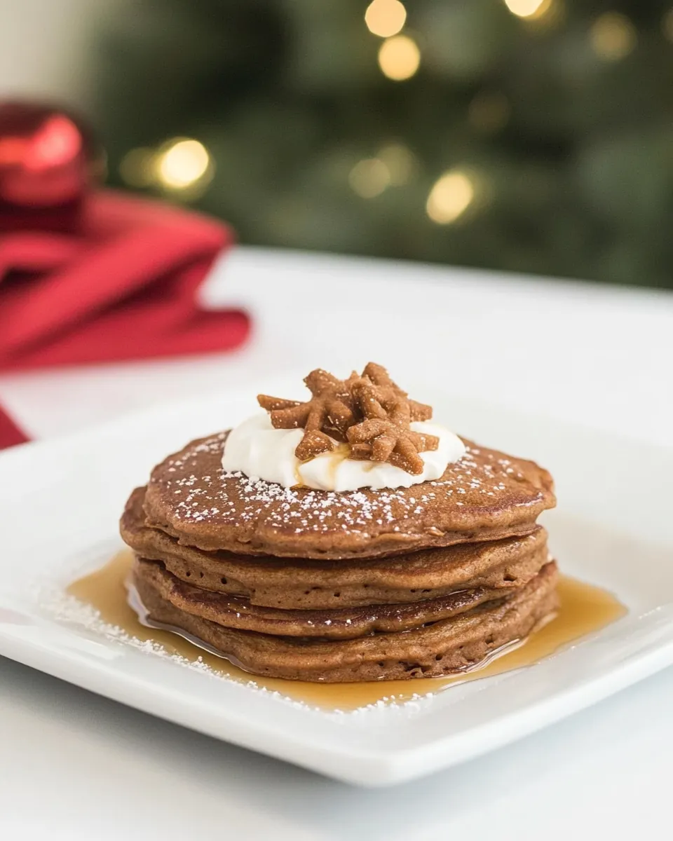 Gingerbread Pancakes