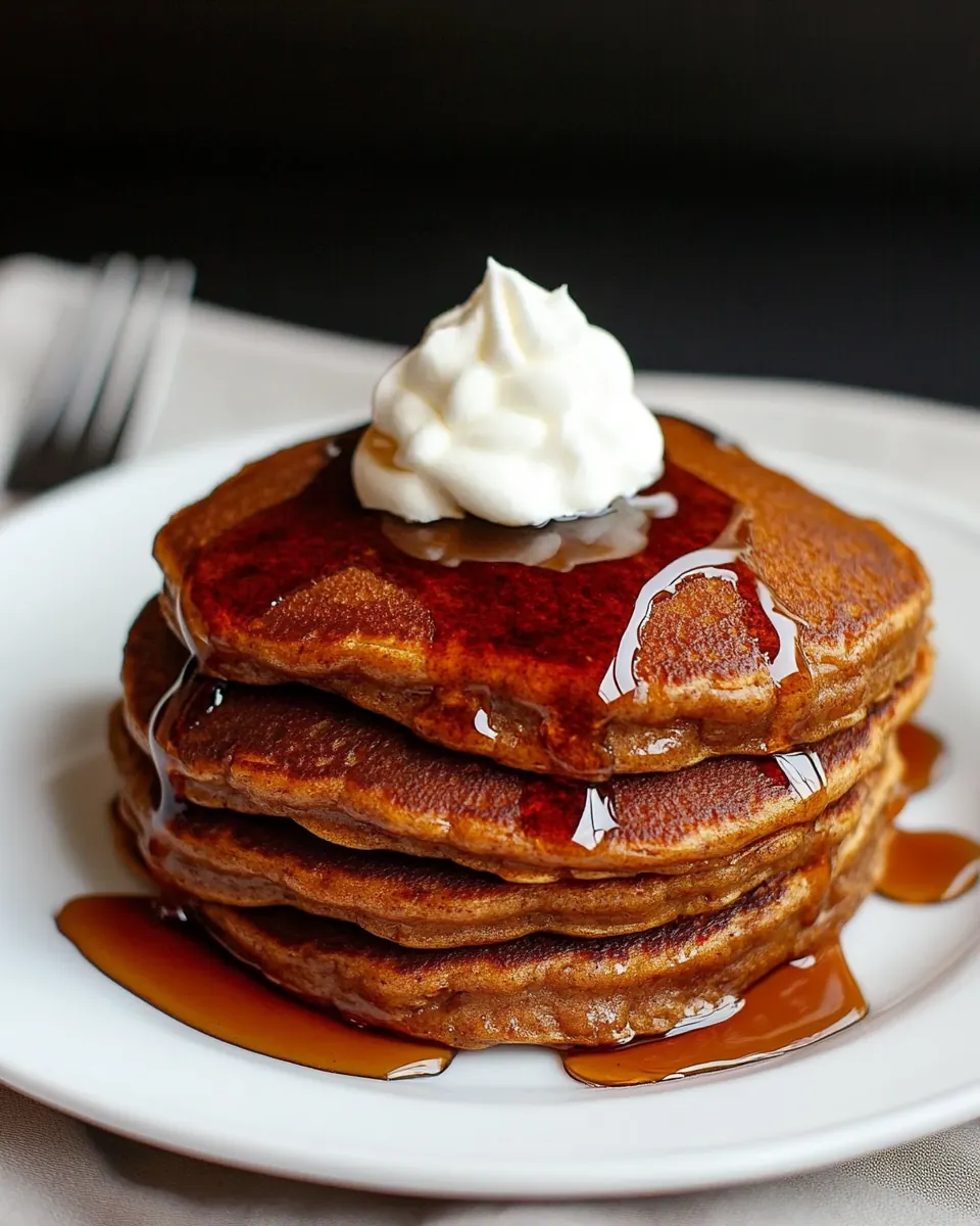 Gingerbread Pancakes