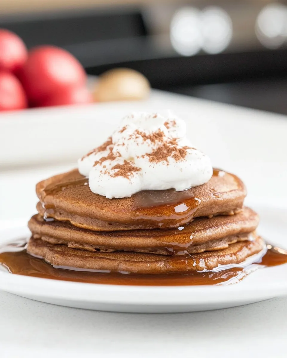 Gingerbread Pancakes
