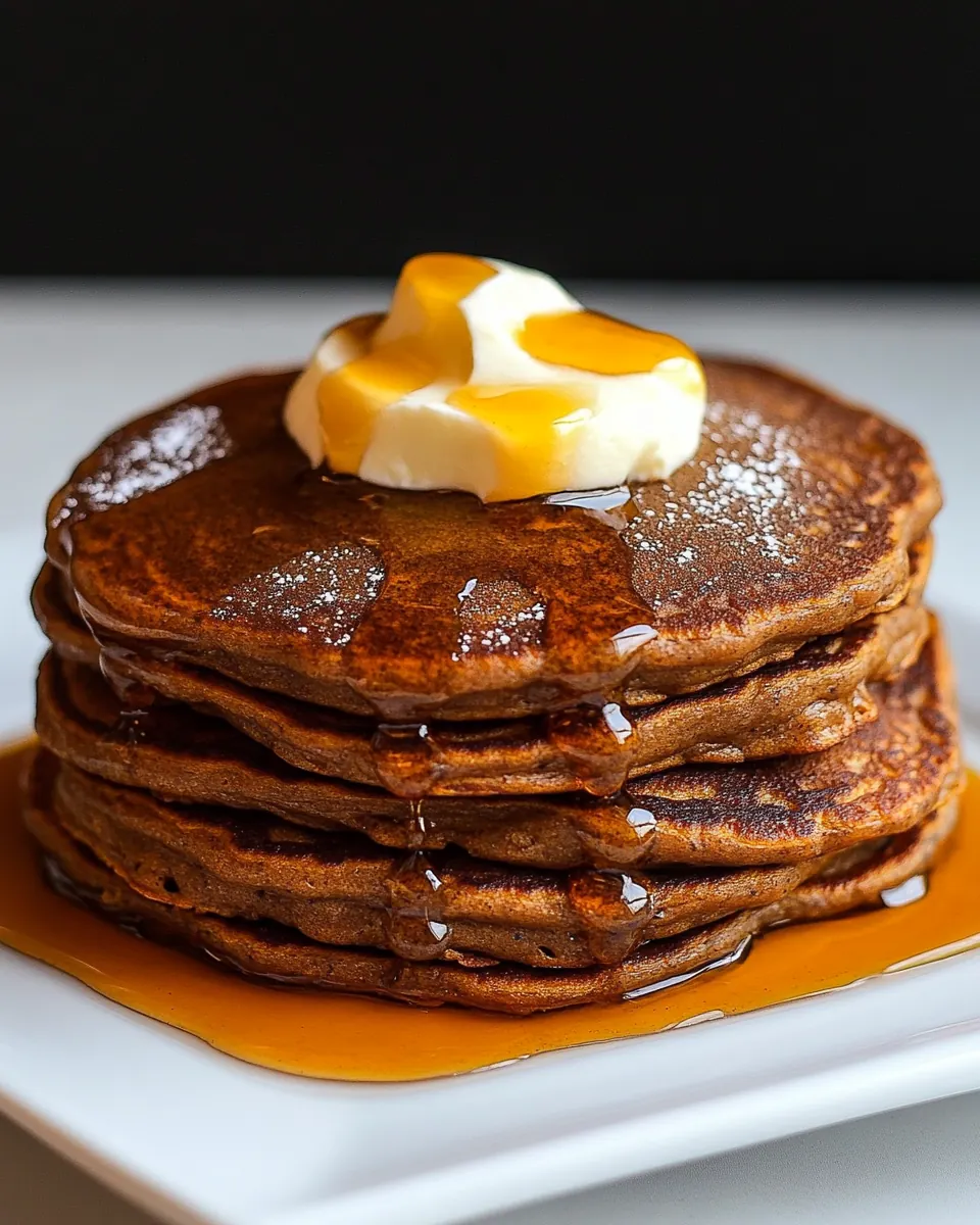 Gingerbread Pancakes