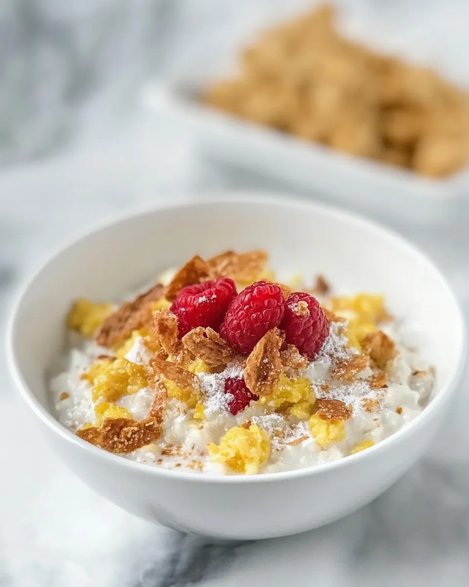 Gingersnap Breakfast Risotto