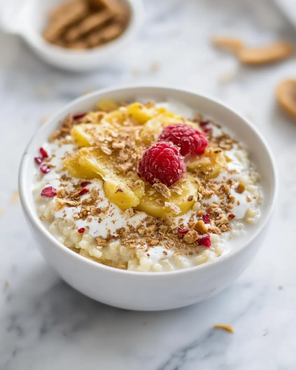 Gingersnap Breakfast Risotto
