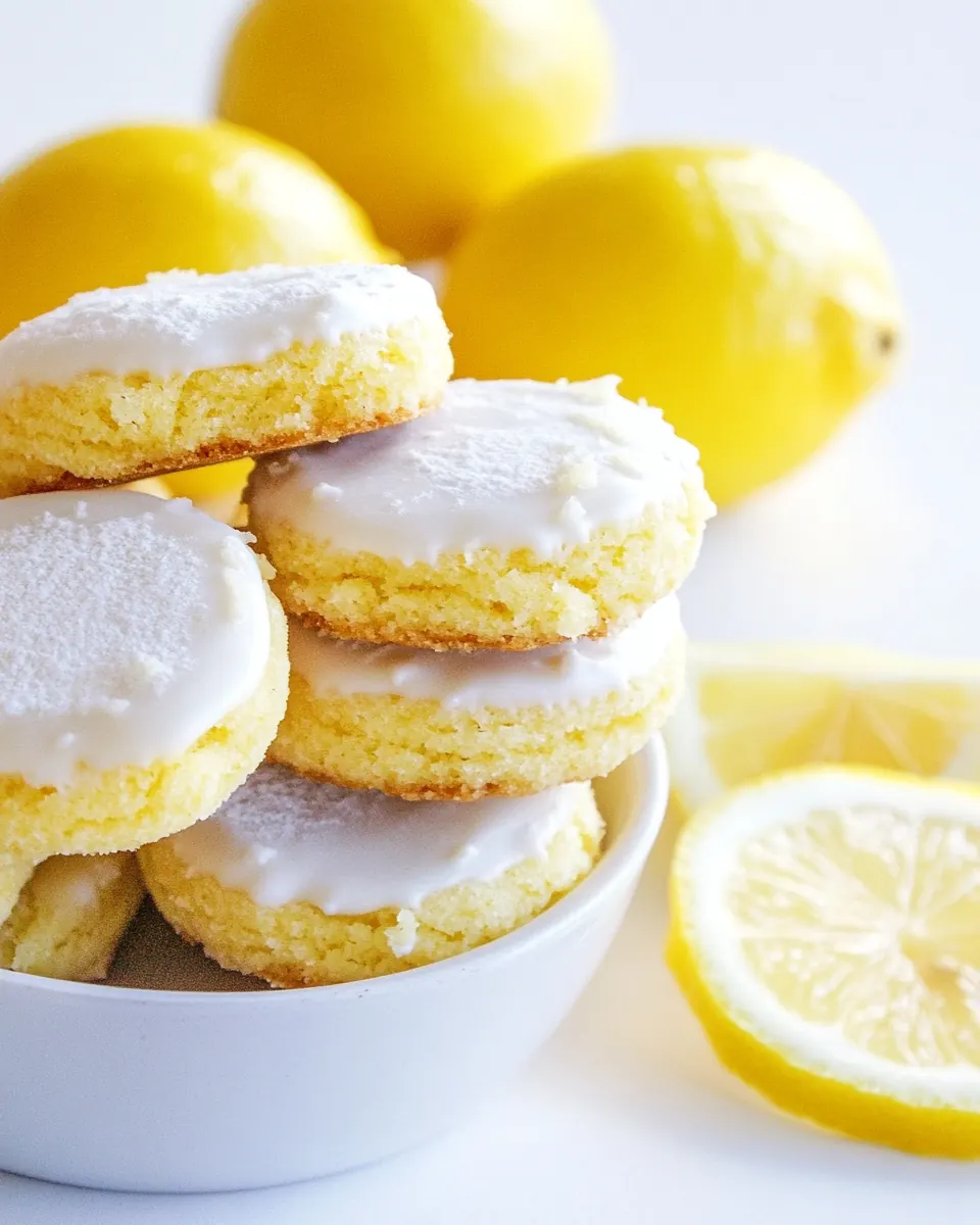 Girl Scout Lemon Cookies Copycat Recipe