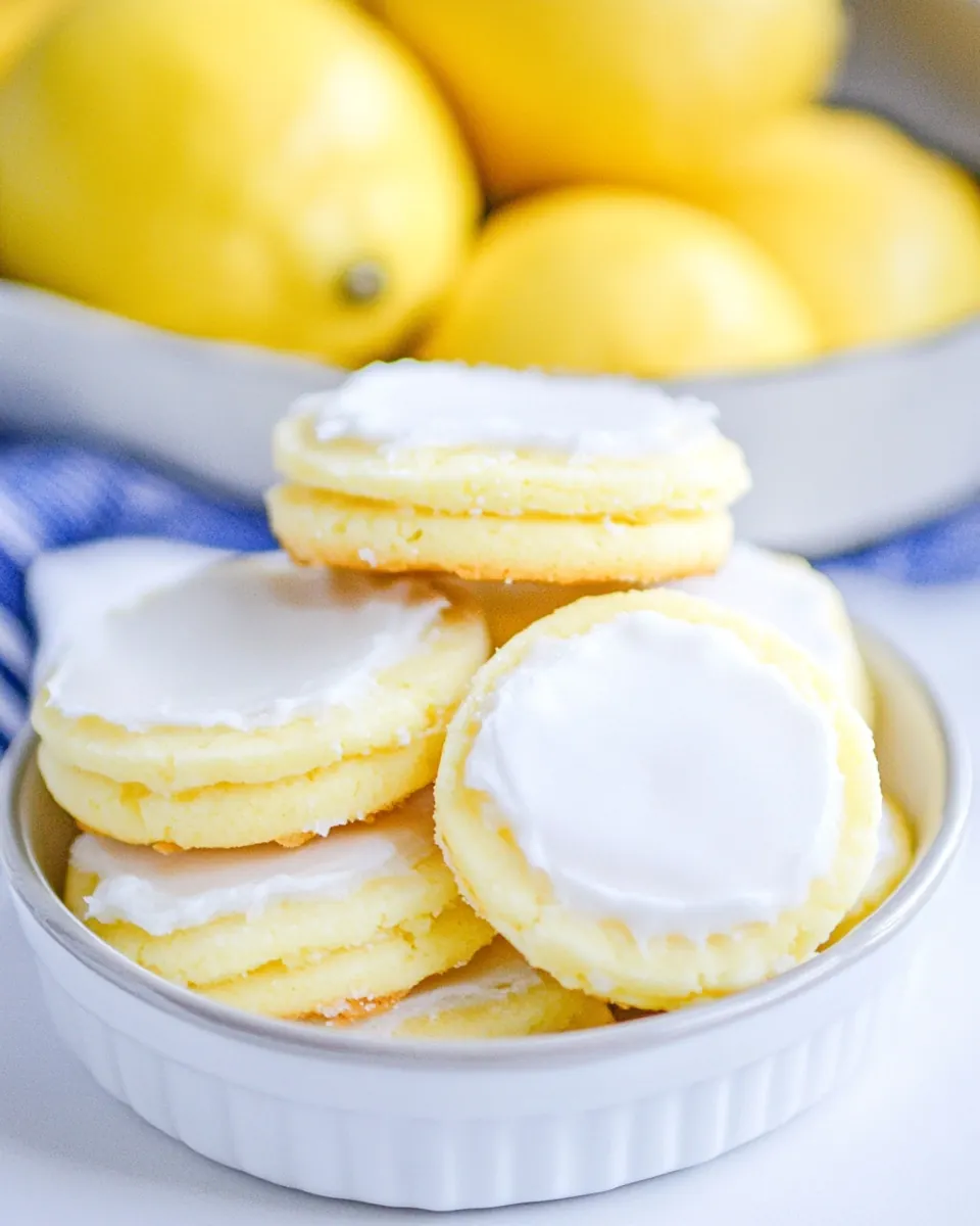 Girl Scout Lemon Cookies Copycat Recipe