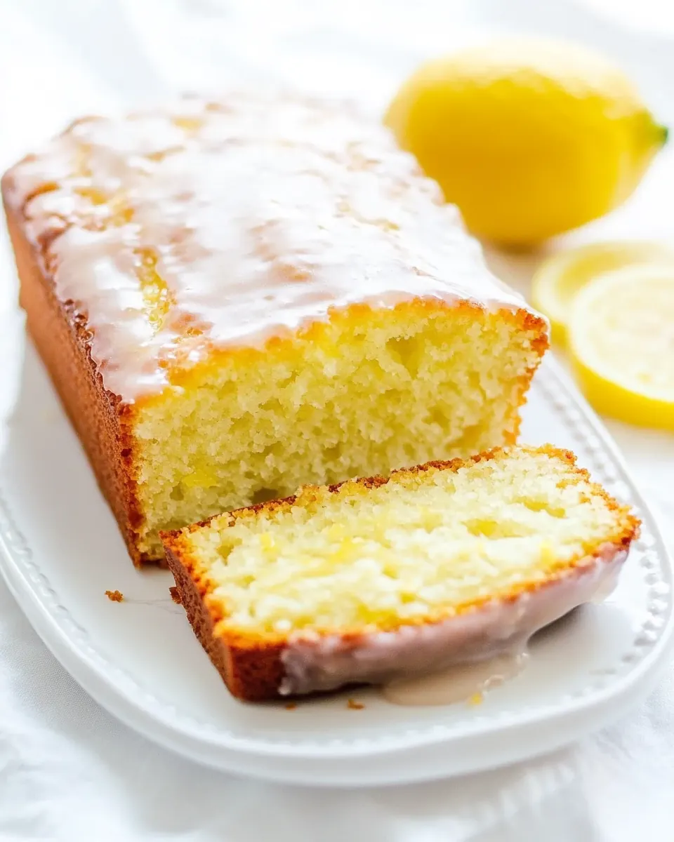 Glazed Lemon Bread
