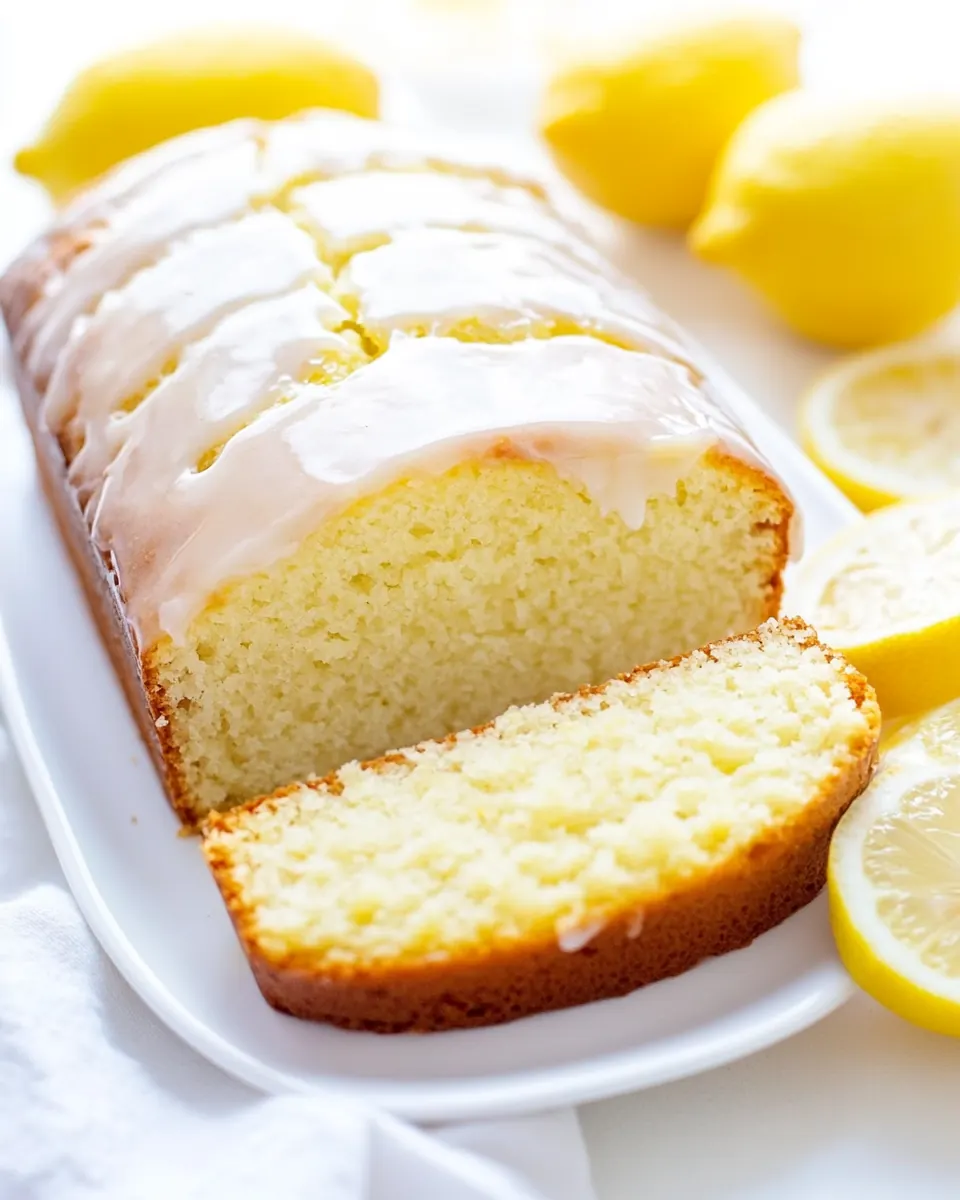 Glazed Lemon Bread