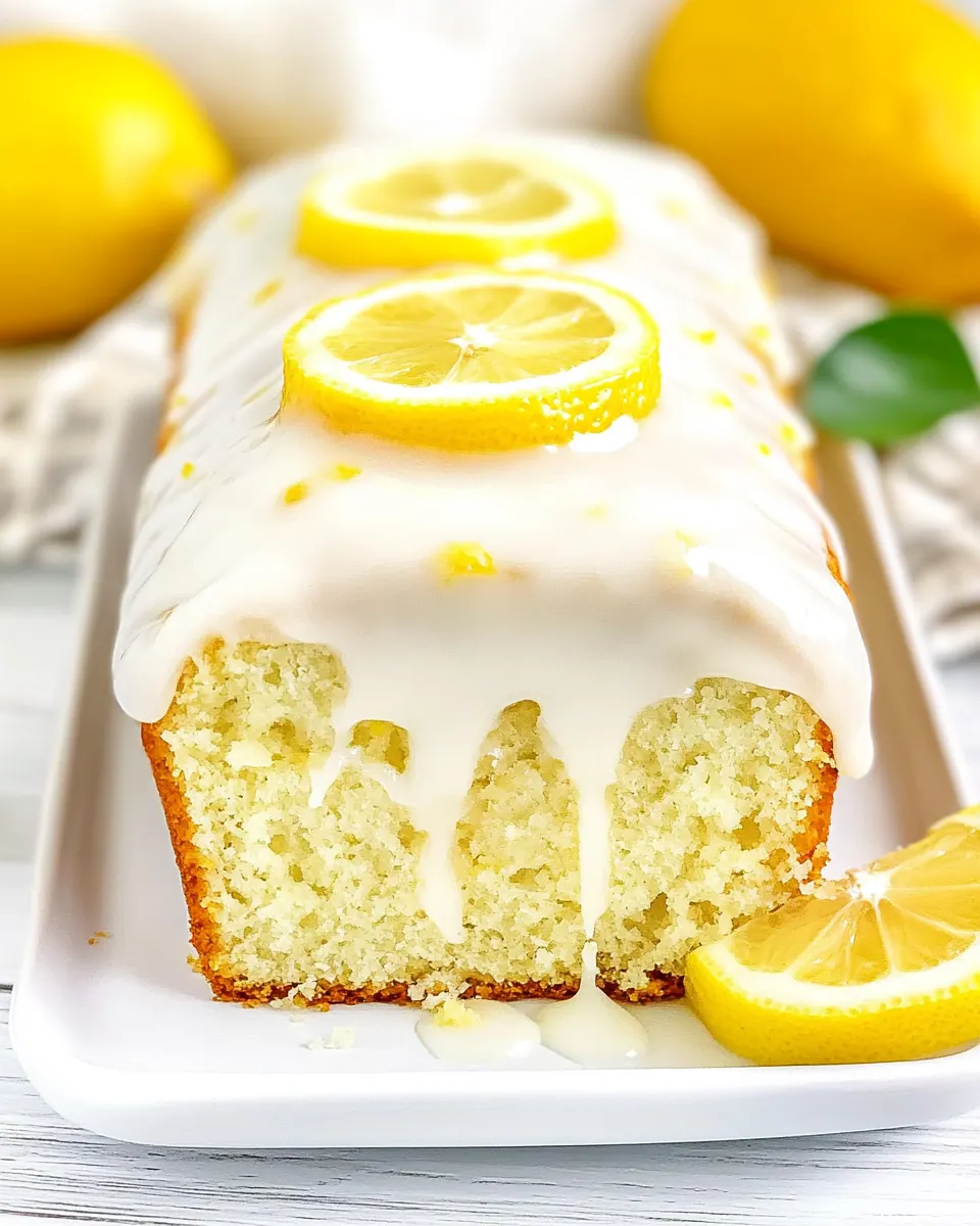 Glazed Lemon Bread