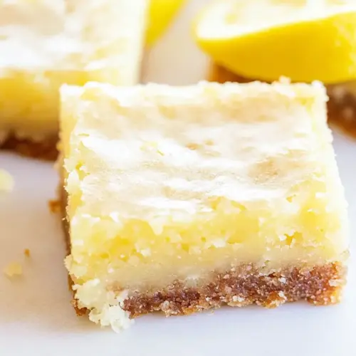 Glazed Lemon Brownies
