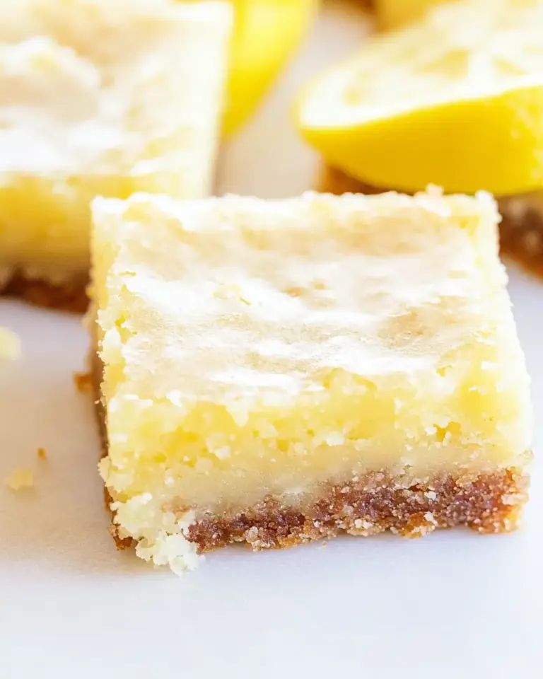 Glazed Lemon Brownies