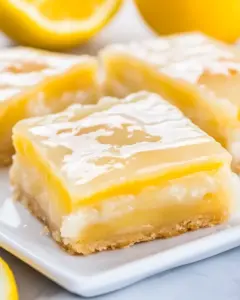 Glazed Lemon Pie Bars