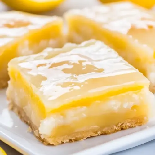 Glazed Lemon Pie Bars