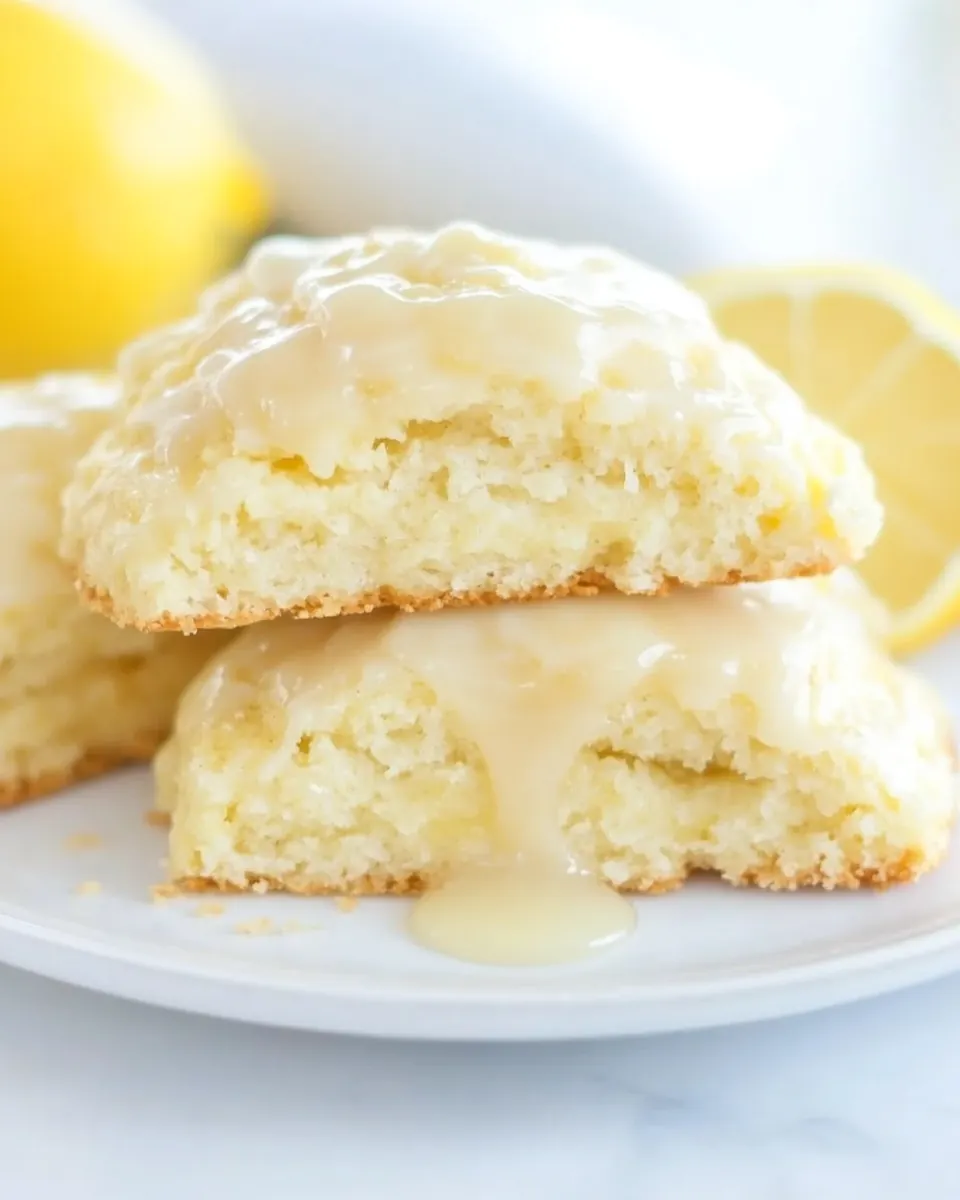 Glazed Lemon Scones