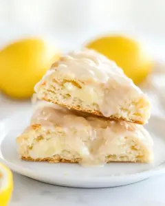 Glazed Lemon Scones