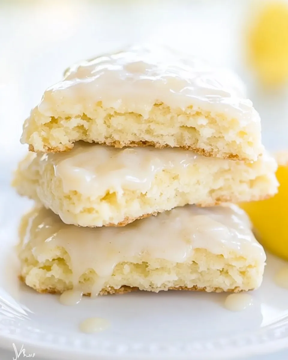 Glazed Lemon Scones