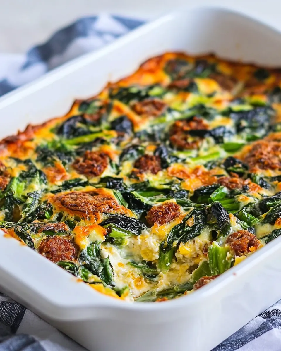 Gluten Free Breakfast Casserole With Sausage