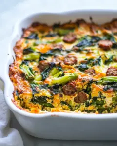 Gluten Free Breakfast Casserole With Sausage