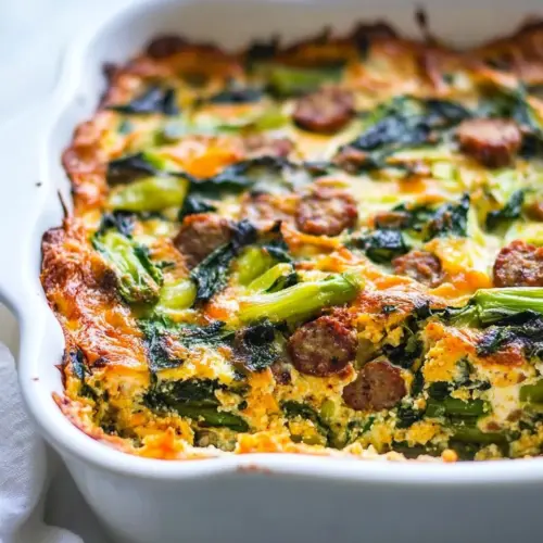 Gluten Free Breakfast Casserole With Sausage