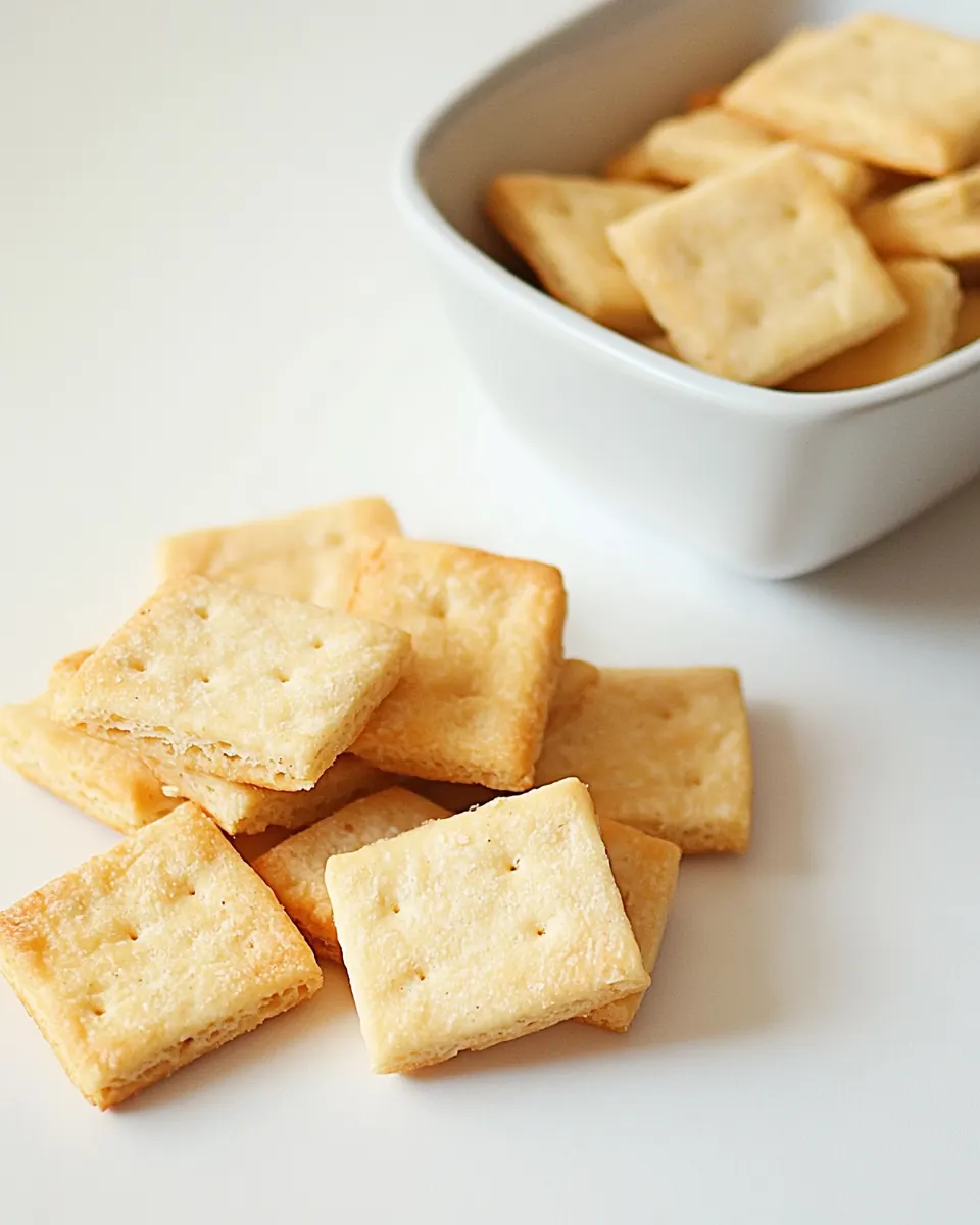 Gluten Free Cheese Crackers
