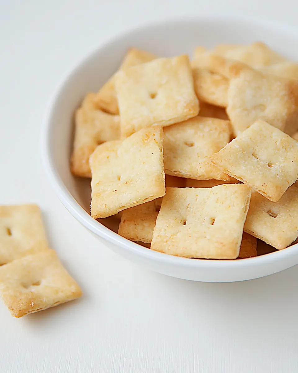 Gluten Free Cheese Crackers