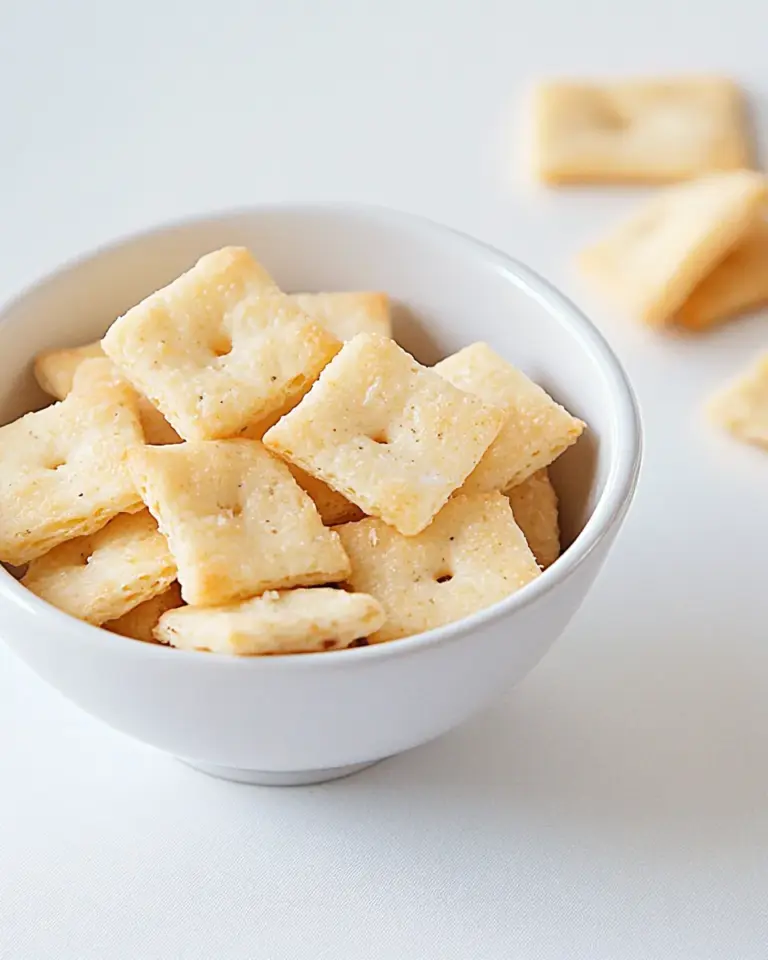 Gluten Free Cheese Crackers