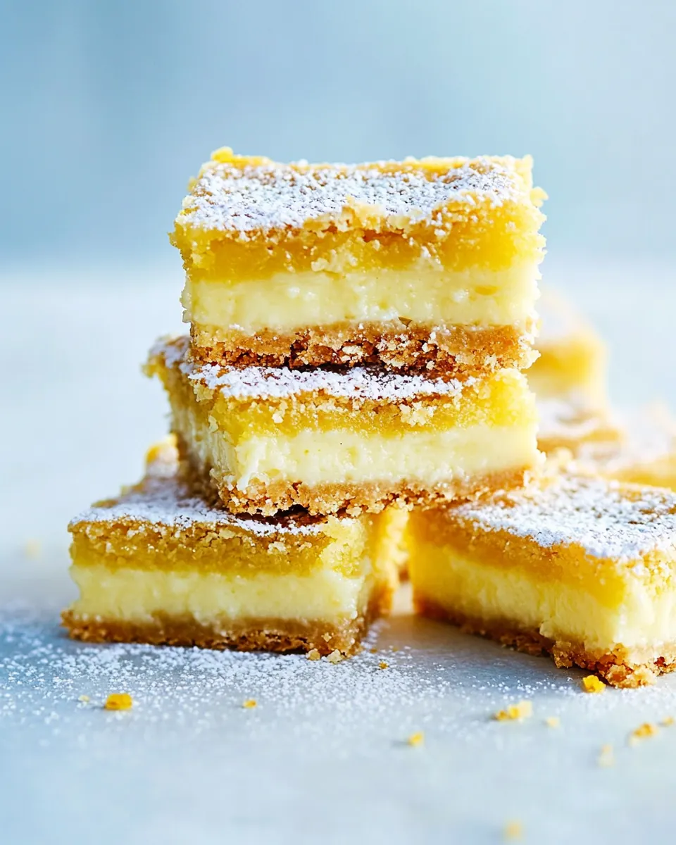 Gluten Free Lemon Bars