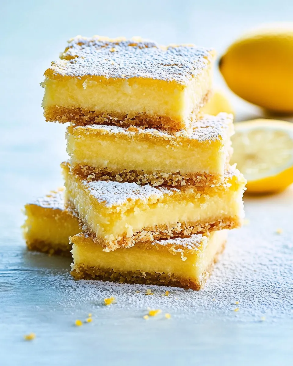 Gluten Free Lemon Bars