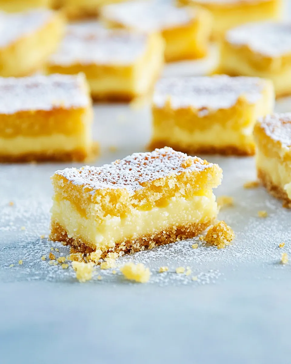 Gluten Free Lemon Bars