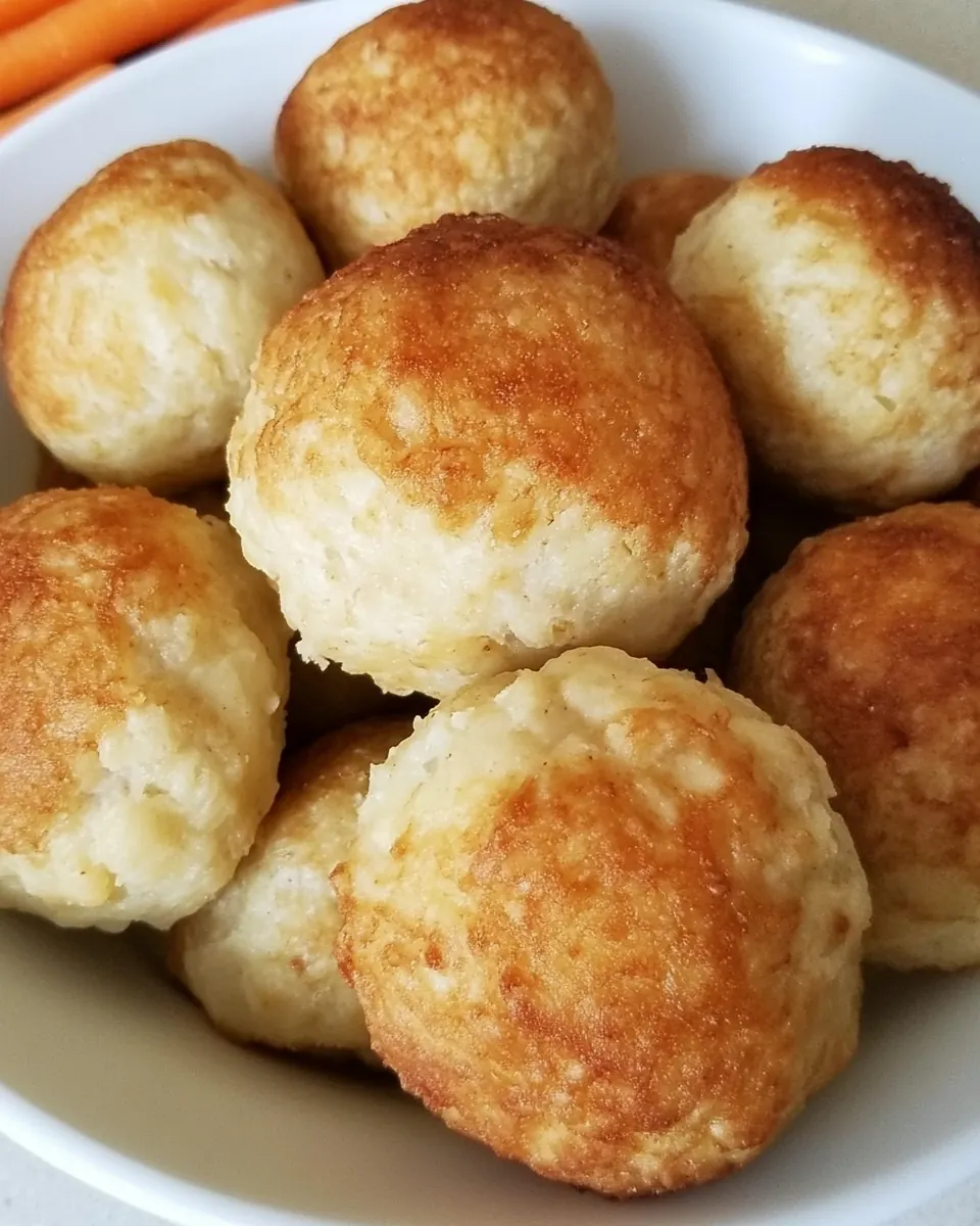 Gluten Free Matzo Balls Potato Knaidelach