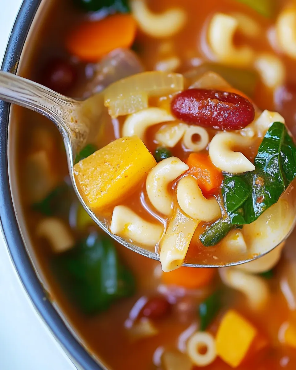 Gluten Free Minestrone Soup