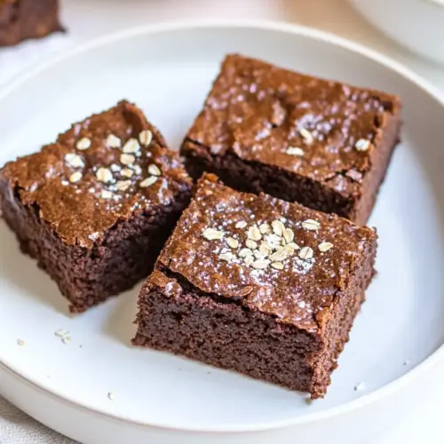 Gluten Free Rolled Oat Pumpkin Brownies