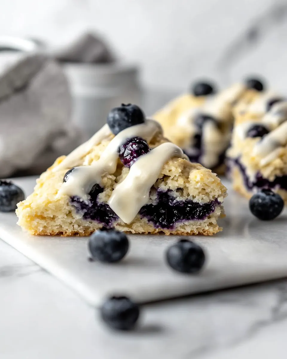 Gluten Free Scones With Blueberries