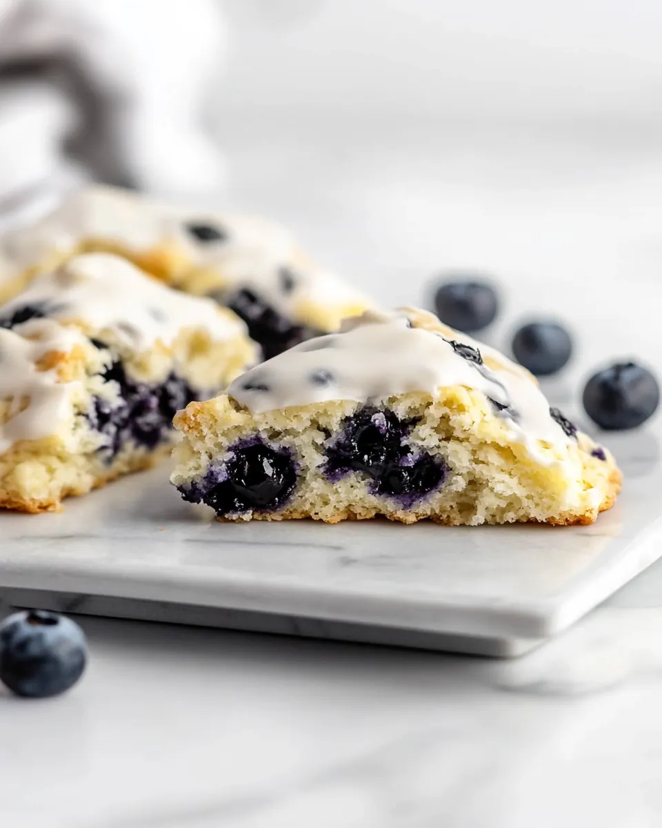 Gluten Free Scones With Blueberries