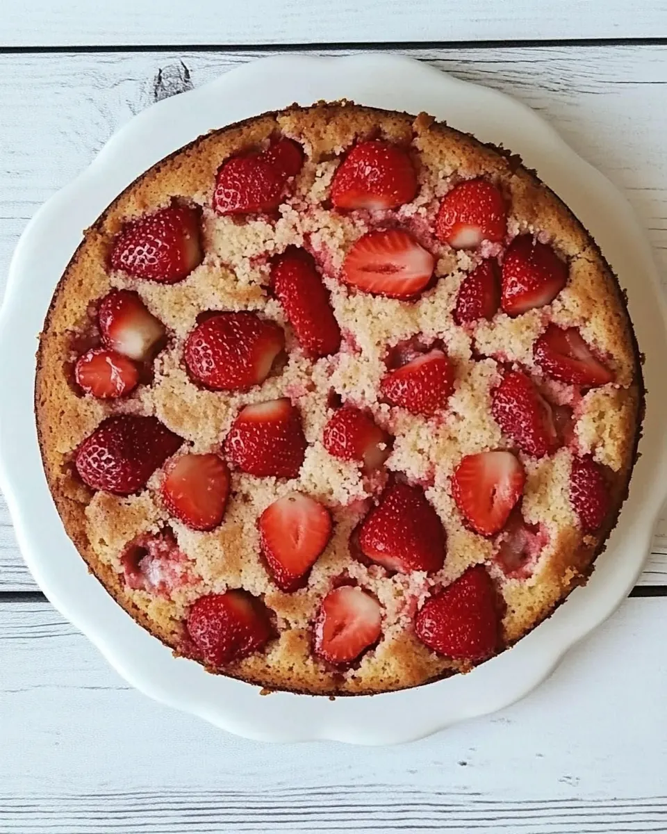 Gluten Free Strawberry Cake
