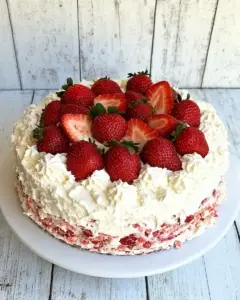 Gluten Free Strawberry Cake