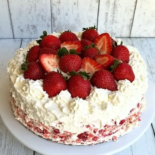 Gluten Free Strawberry Cake