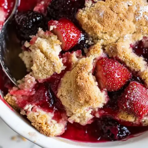 Gluten Free Strawberry Cobbler