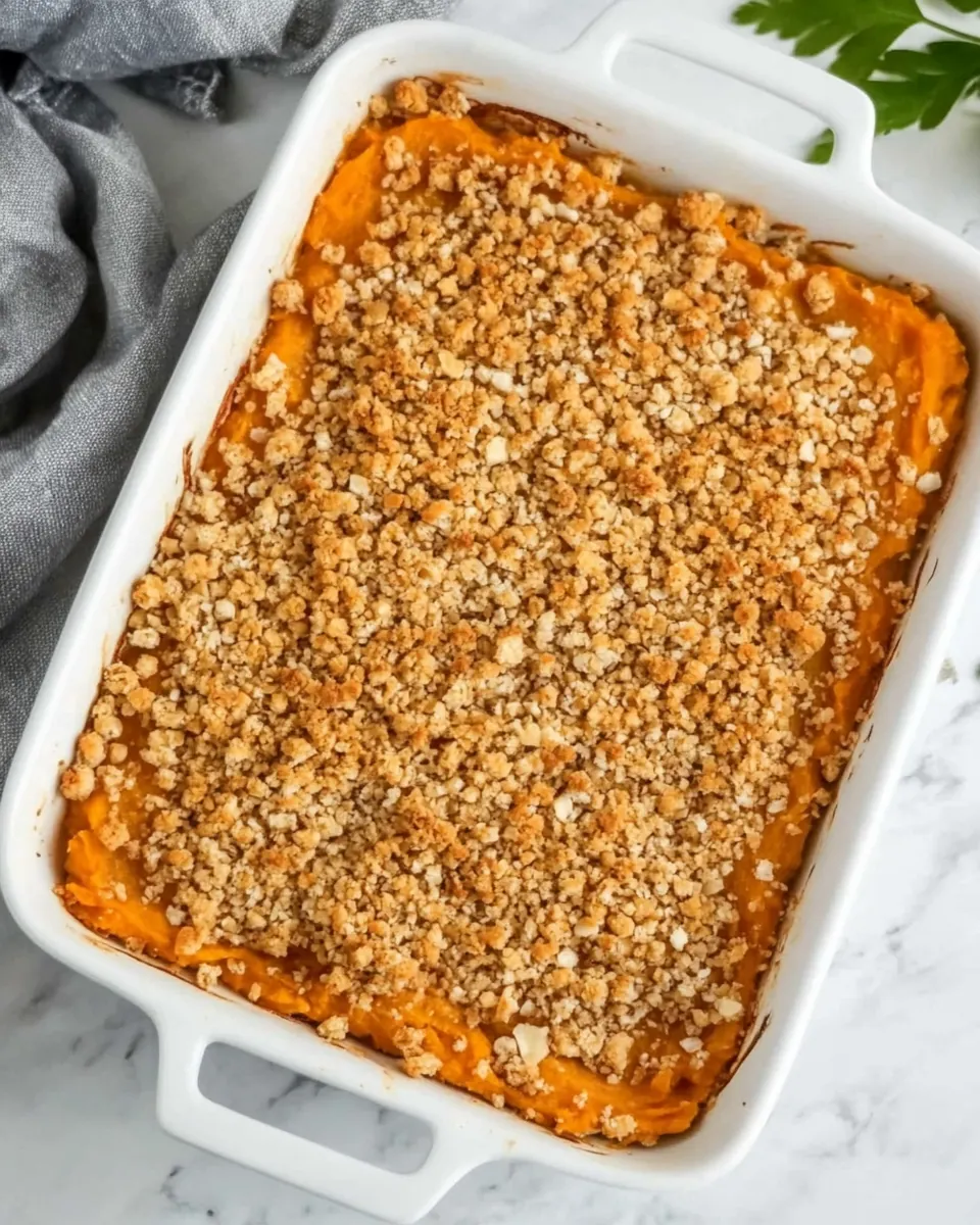 Gluten Free Sweet Potato Casserole