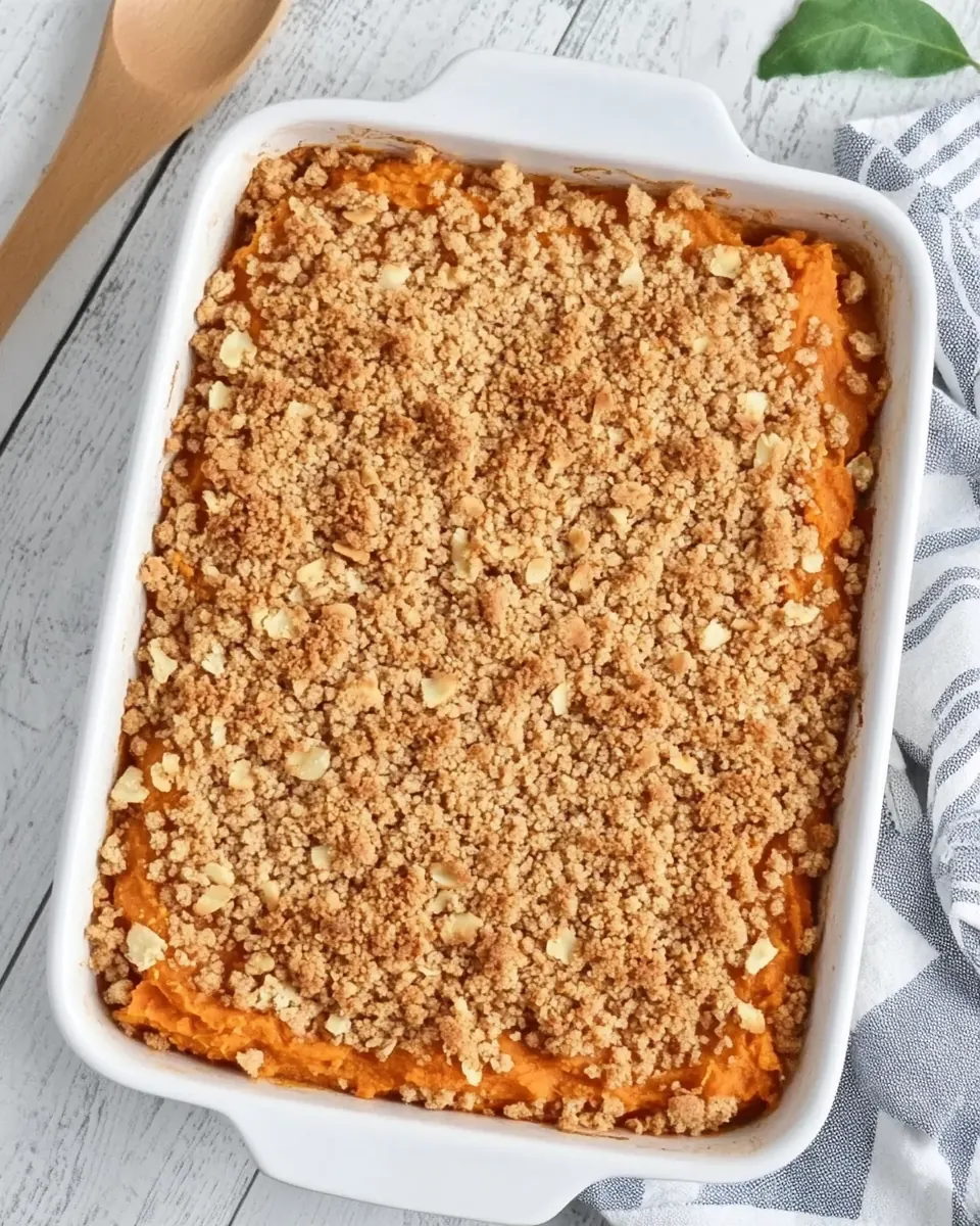 Gluten Free Sweet Potato Casserole